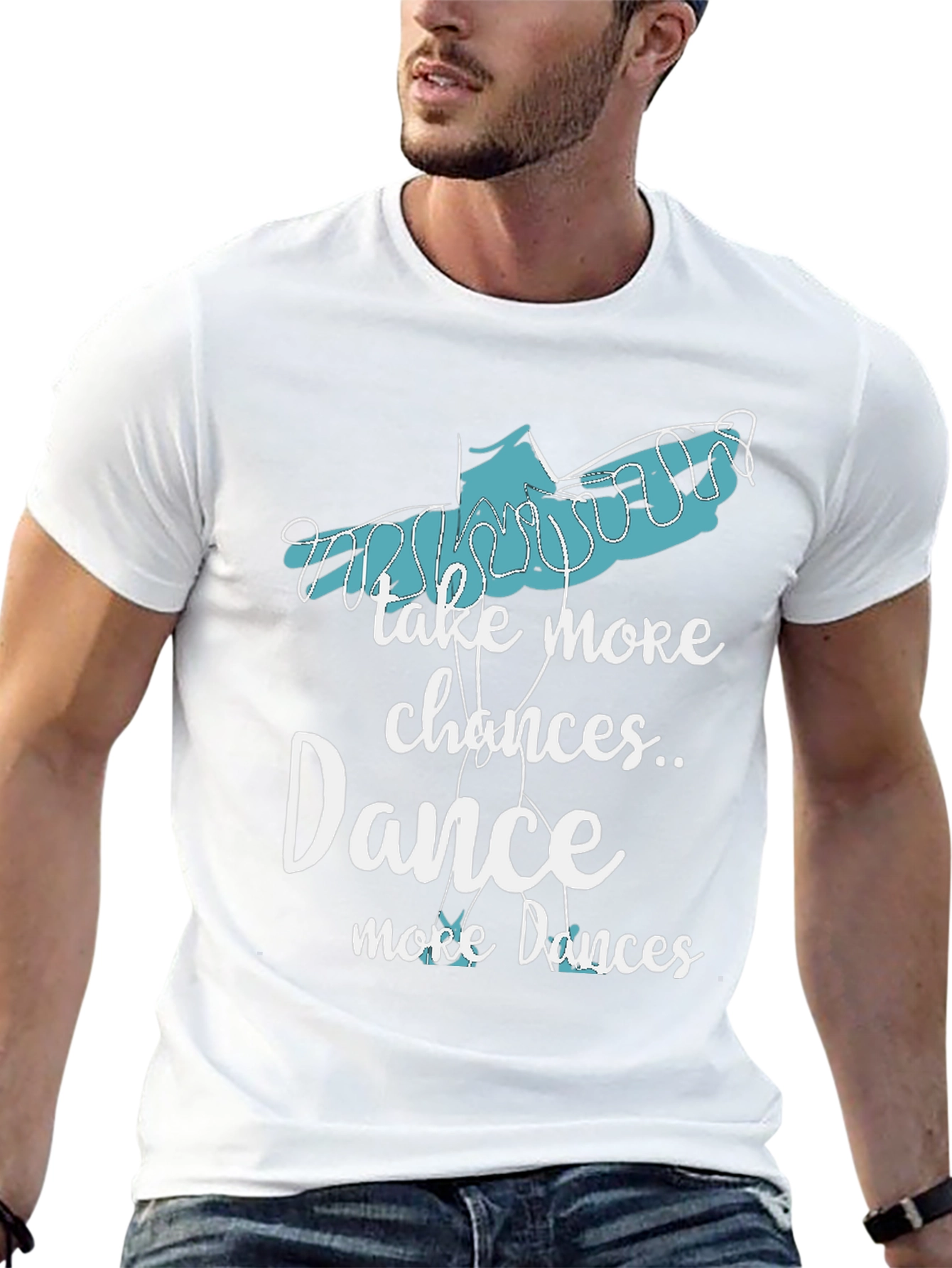 Take More Chances Dance Graphic Tee