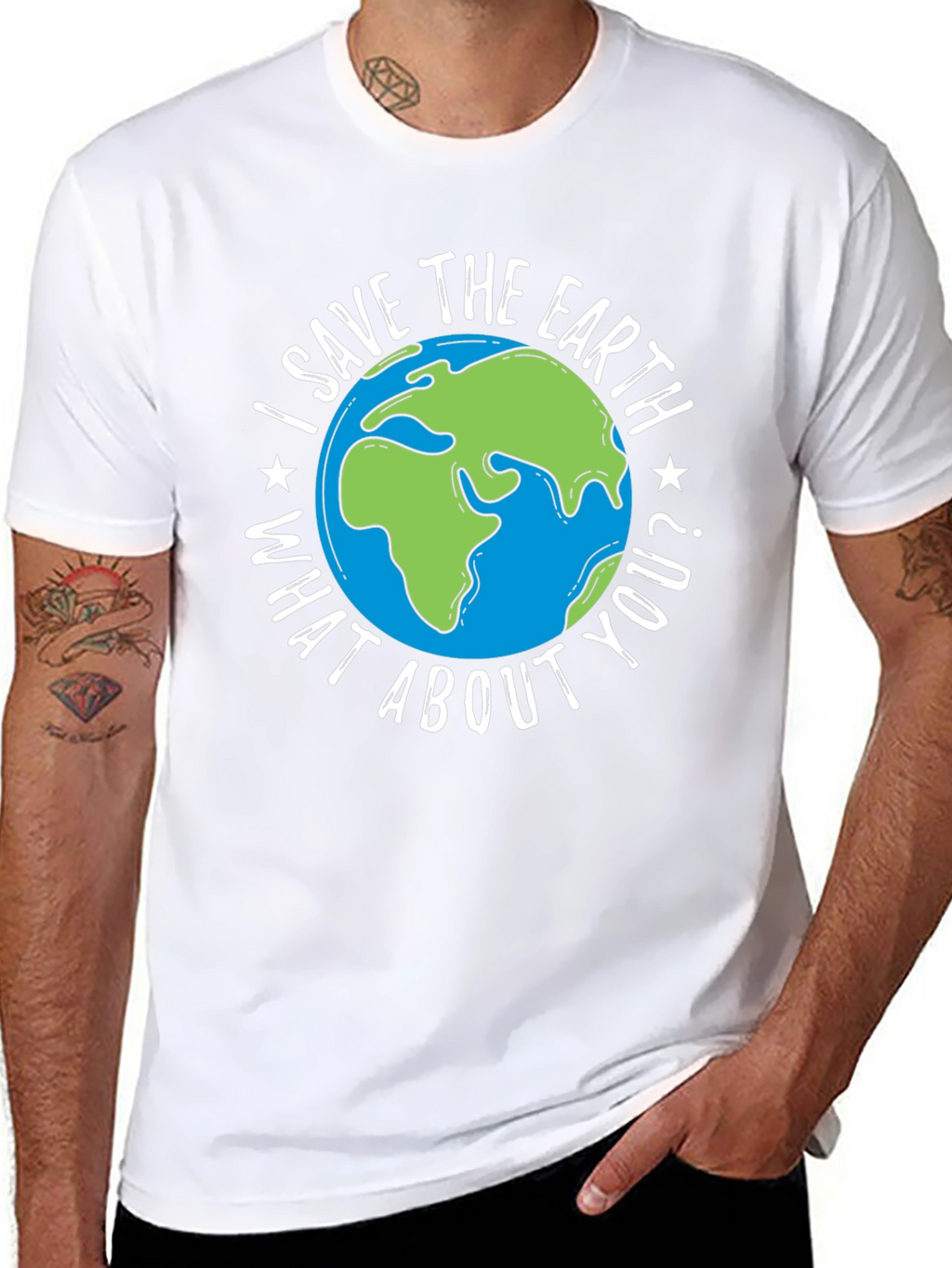 Save The Earth T-Shirt - Environmental Awareness Tee