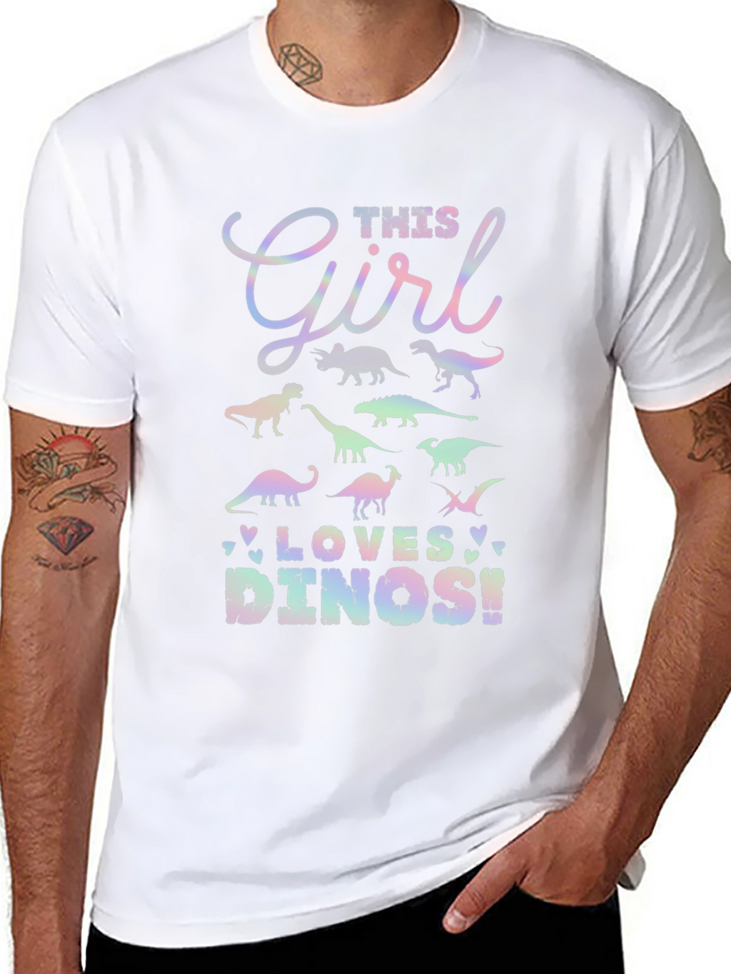 This Girl Loves Dinos T-Shirt