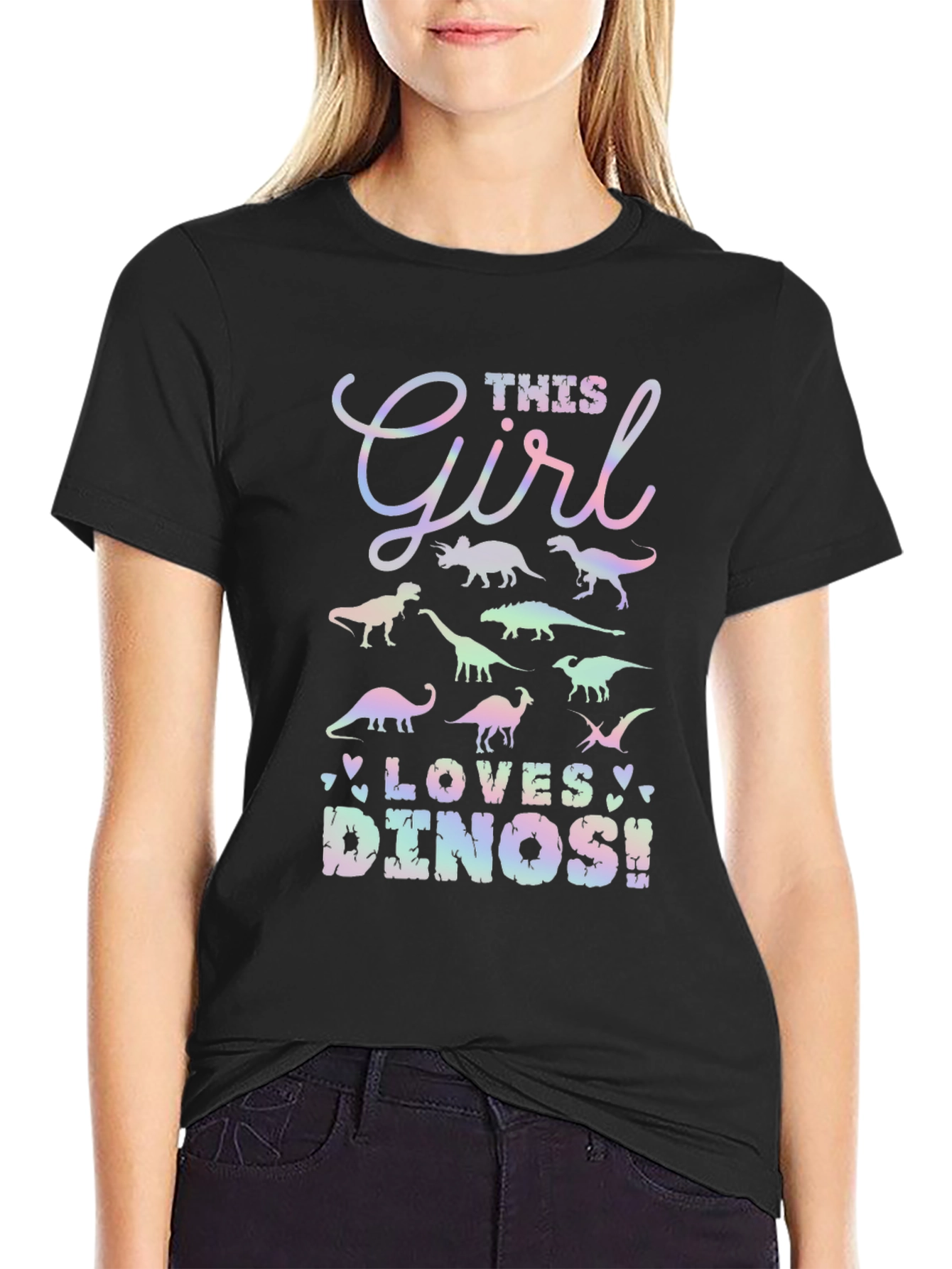 This Girl Loves Dinos T-Shirt