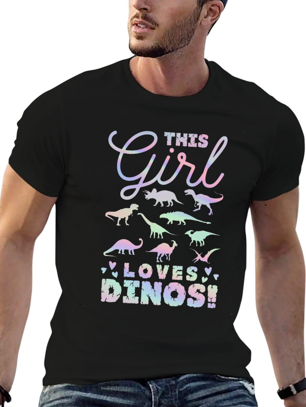 This Girl Loves Dinos T-Shirt