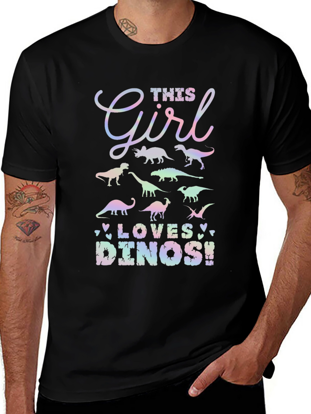 This Girl Loves Dinos T-Shirt