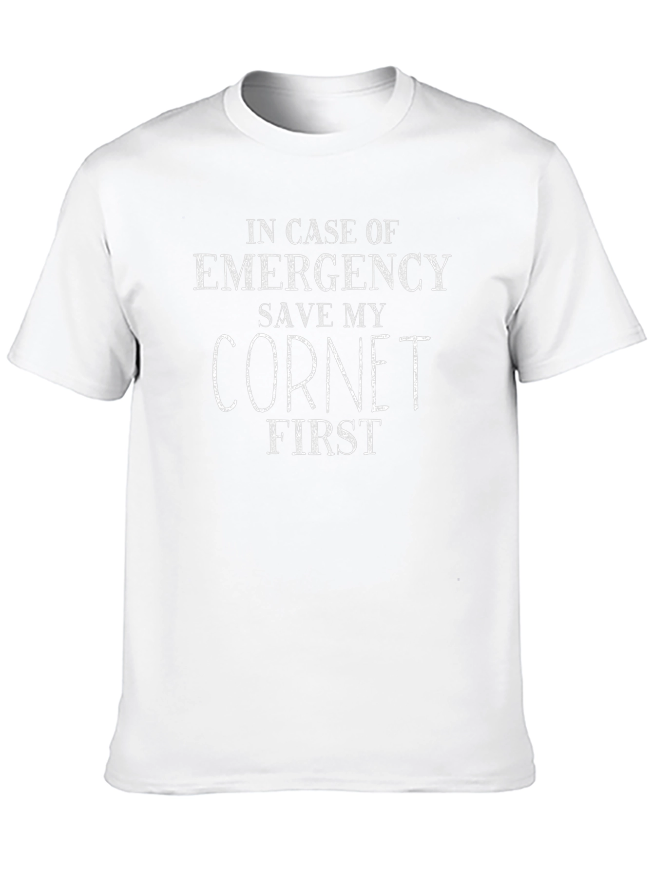 Save My Cornet First Black T-Shirt