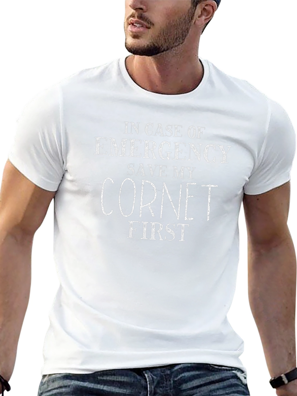 Save My Cornet First Black T-Shirt