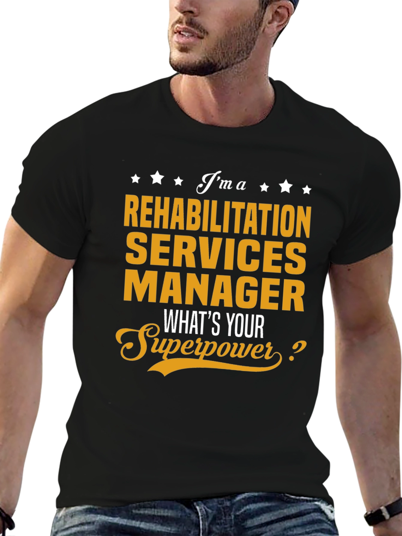 Rehabilitation Services Manager Superpower T-Shirt