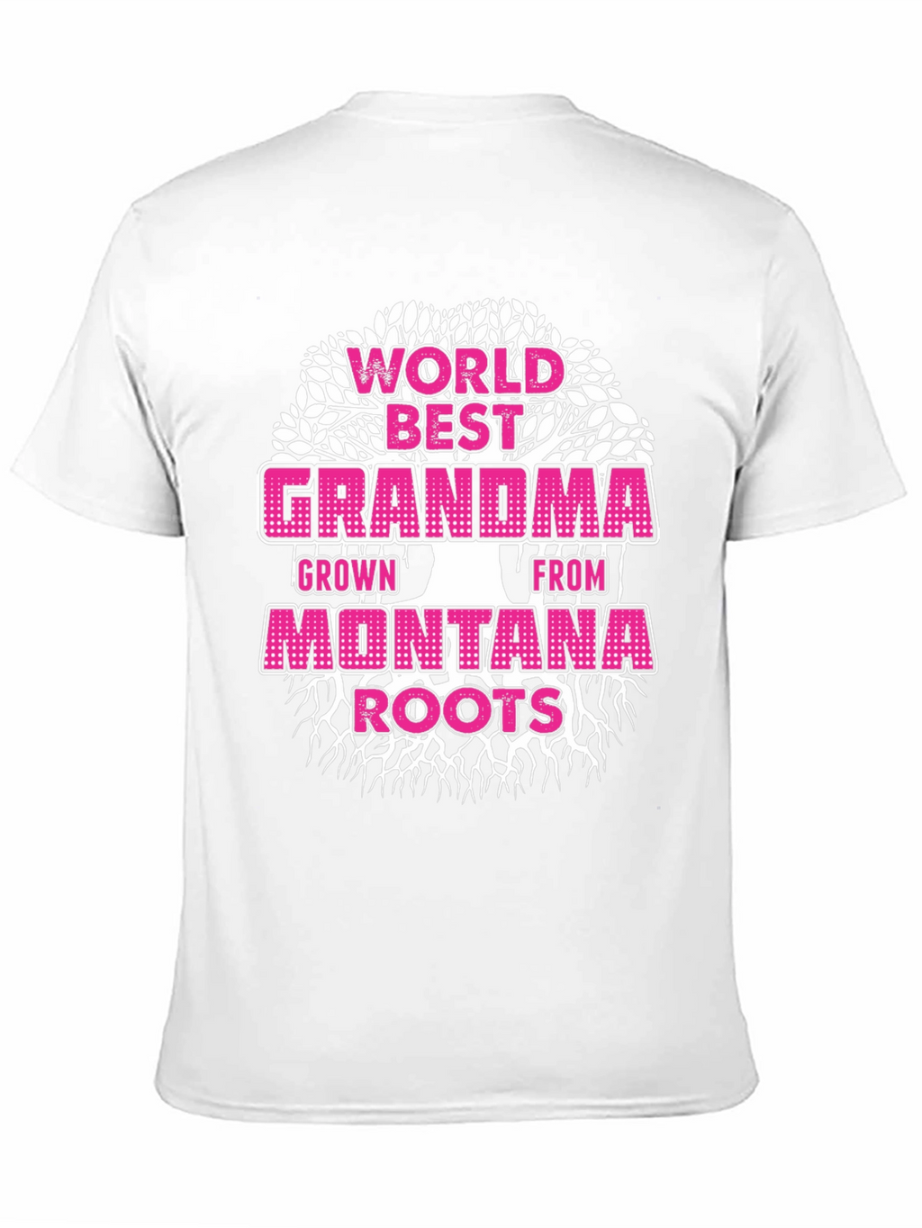 Worlds Best Montana Grandma T-Shirt