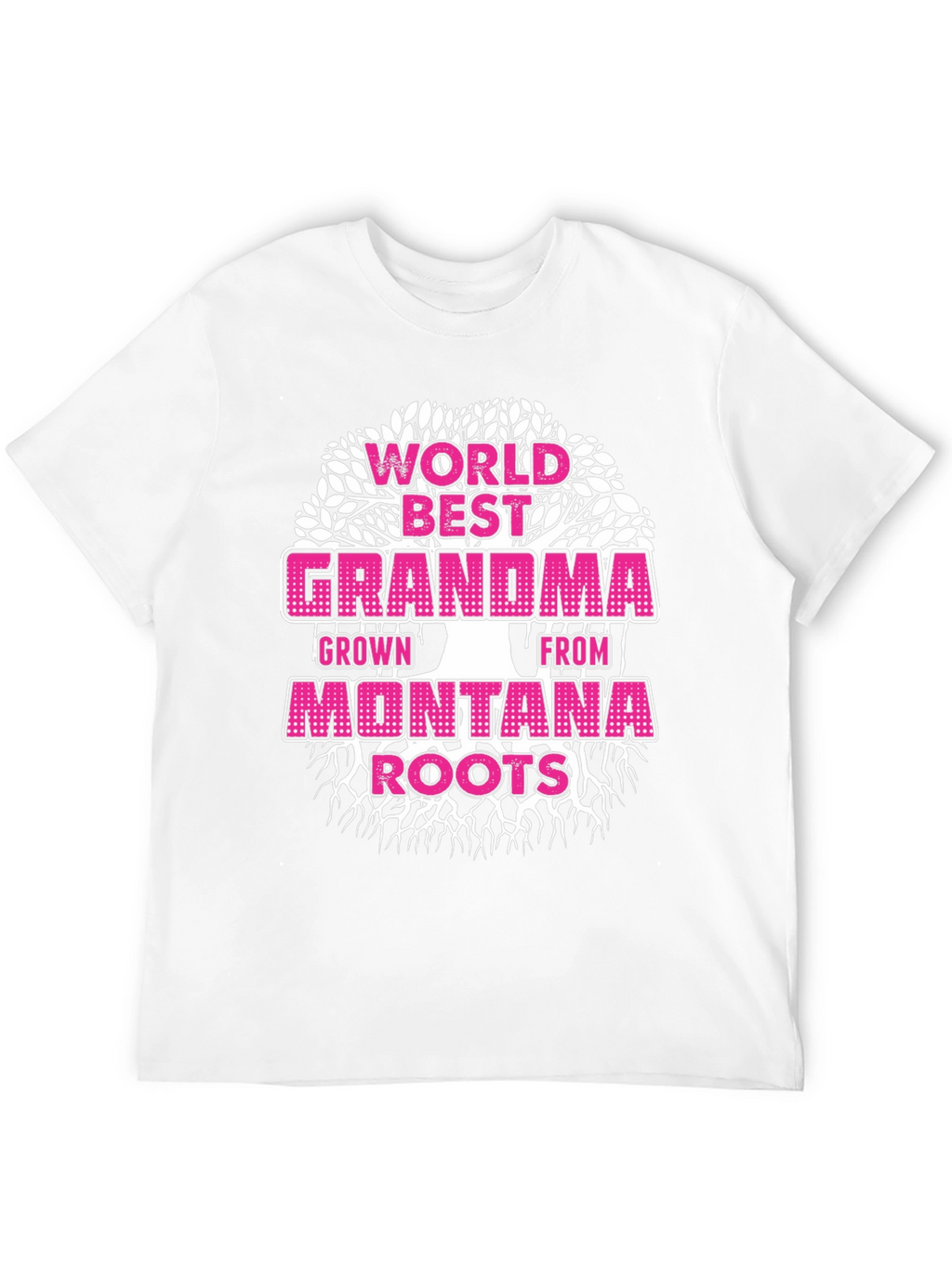 Worlds Best Montana Grandma T-Shirt