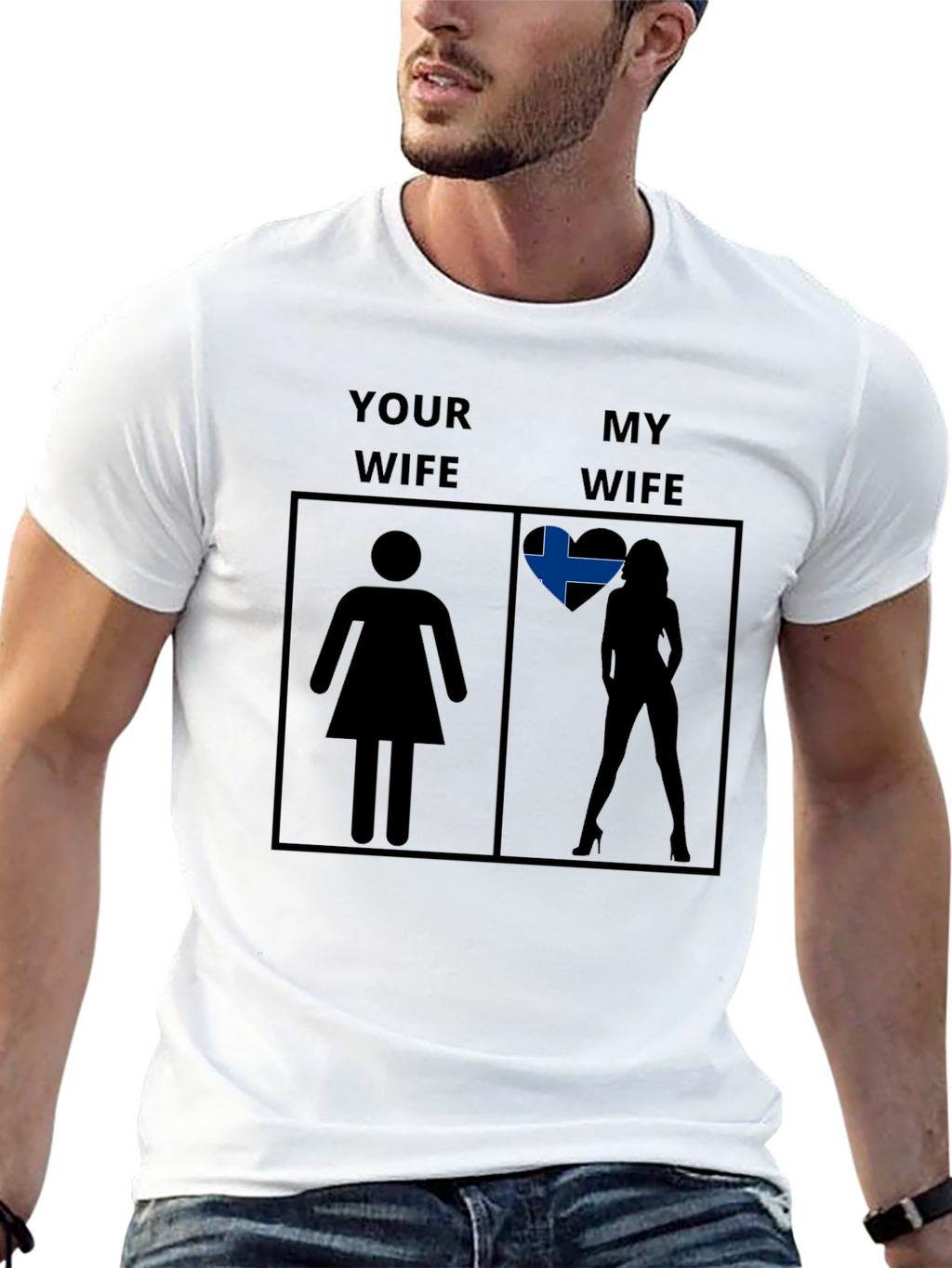 Funny My Wife Graphic Tee