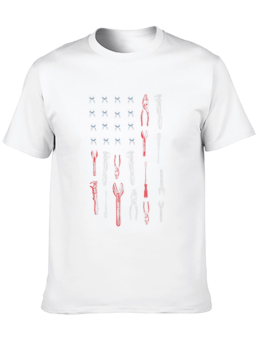 American Flag Tool T-Shirt - Black