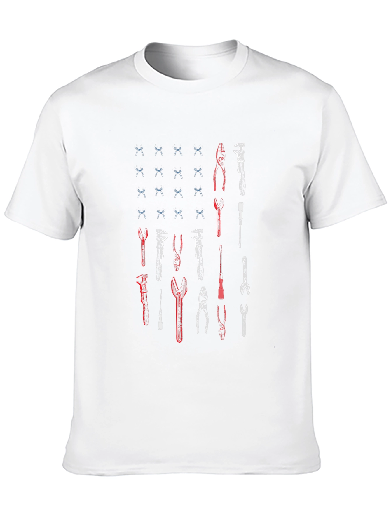 American Flag Tool T-Shirt - Black