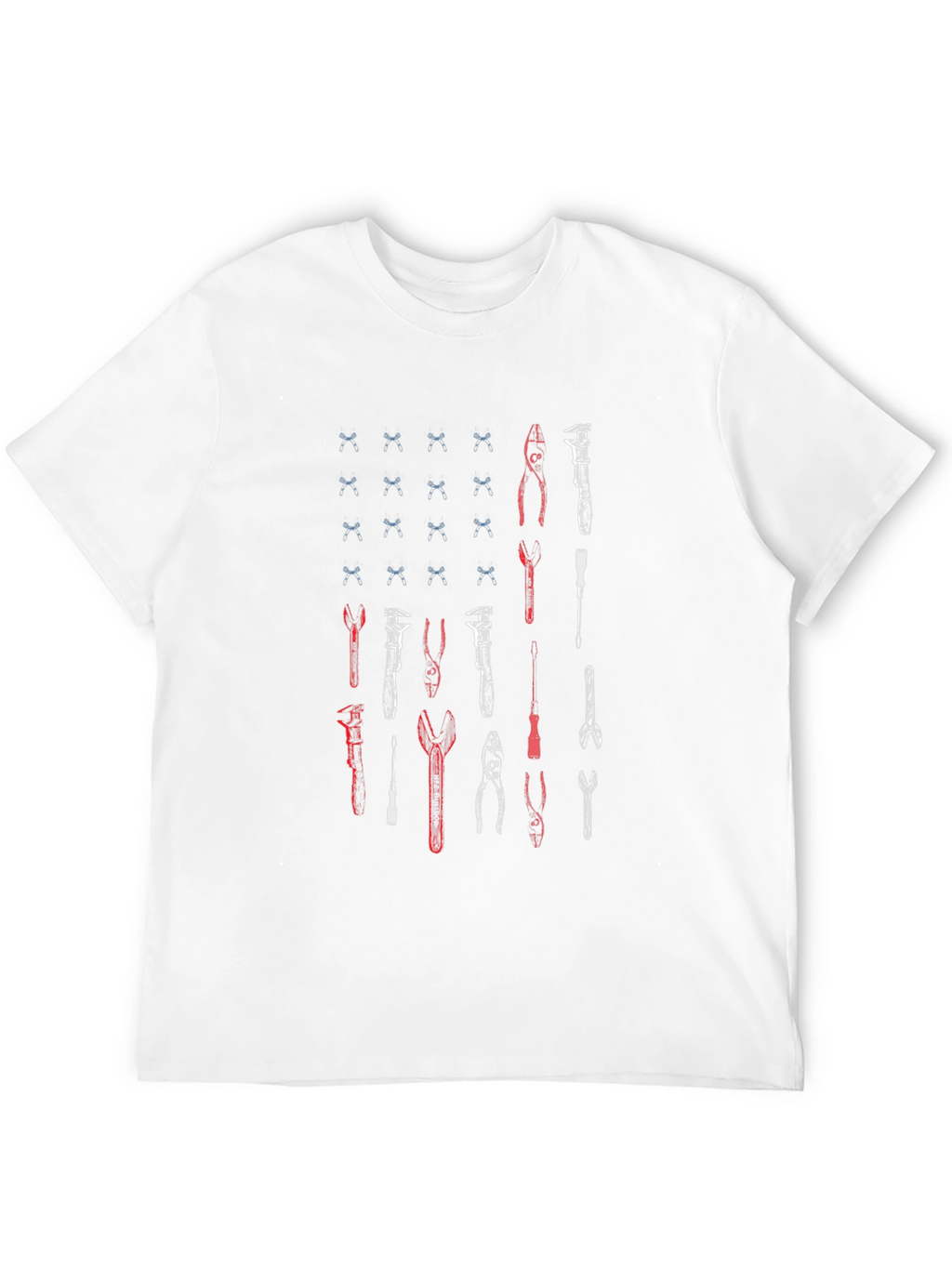 American Flag Tool T-Shirt - Black