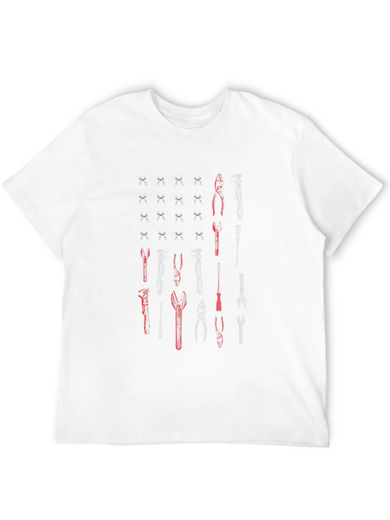 American Flag Tool T-Shirt - Black