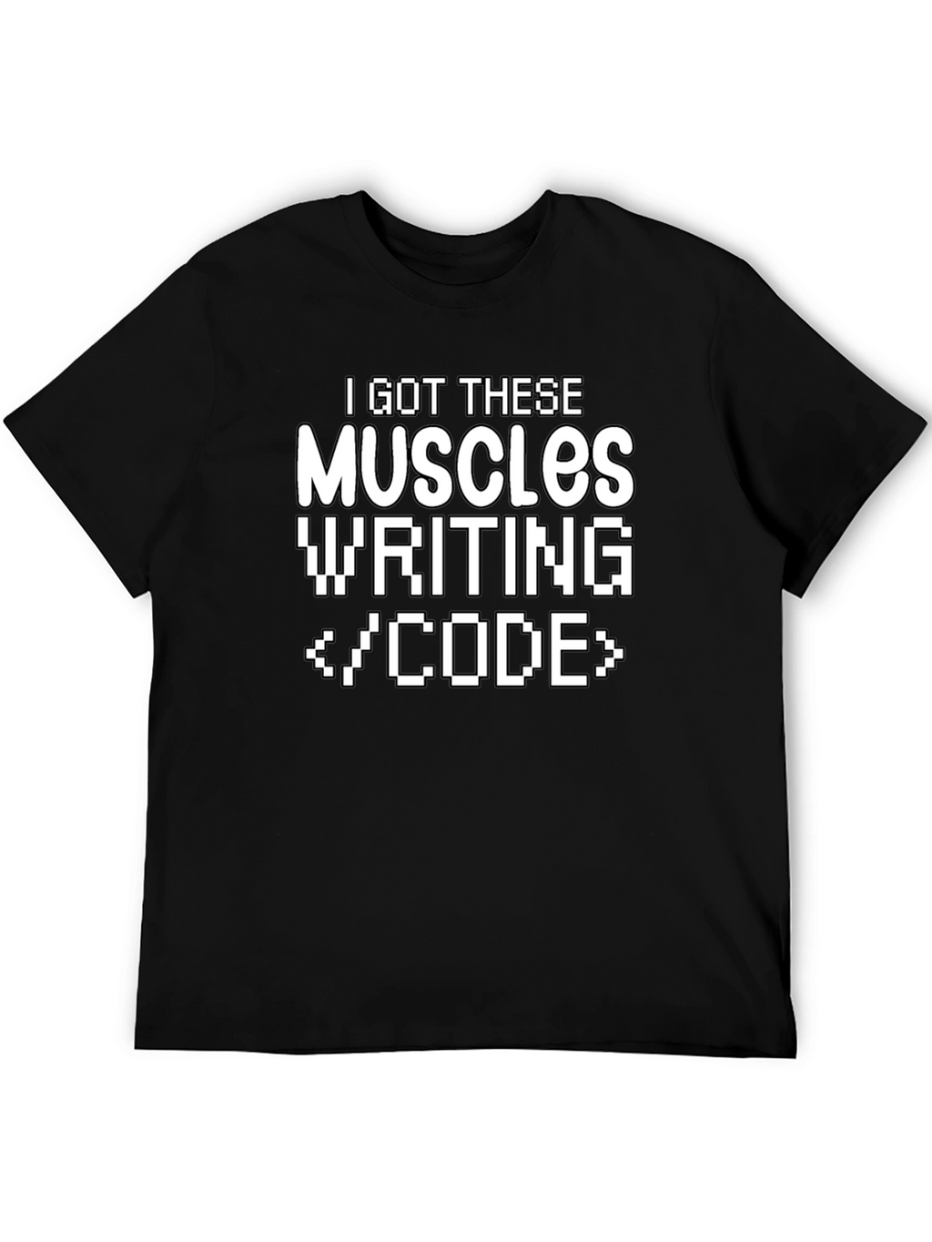 Code Muscles T-Shirt - Funny Programmer Tee
