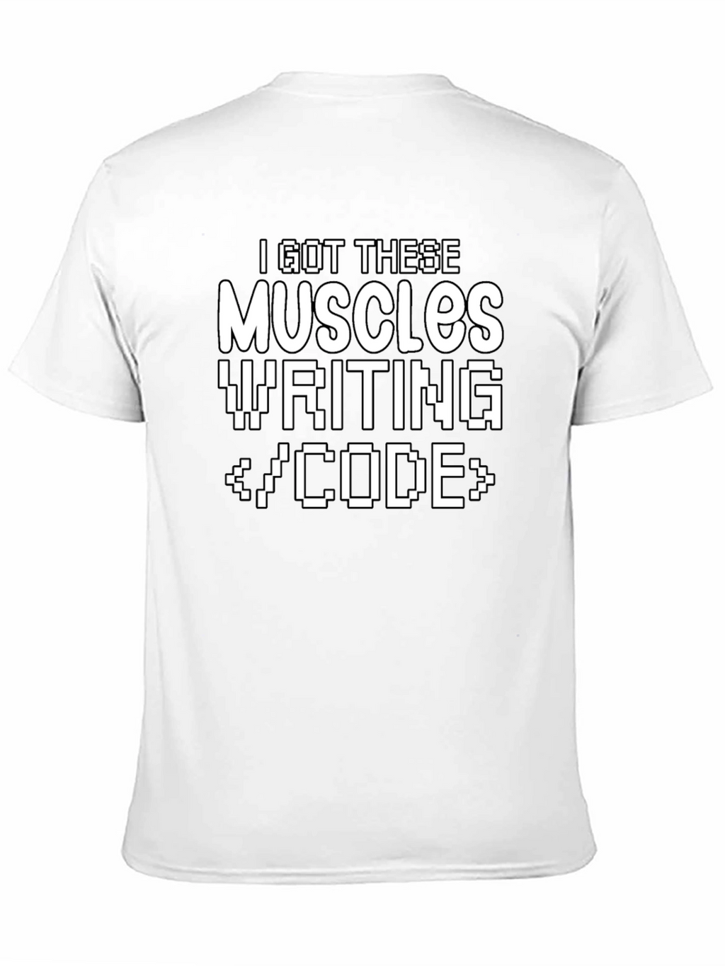 Code Muscles T-Shirt - Funny Programmer Tee