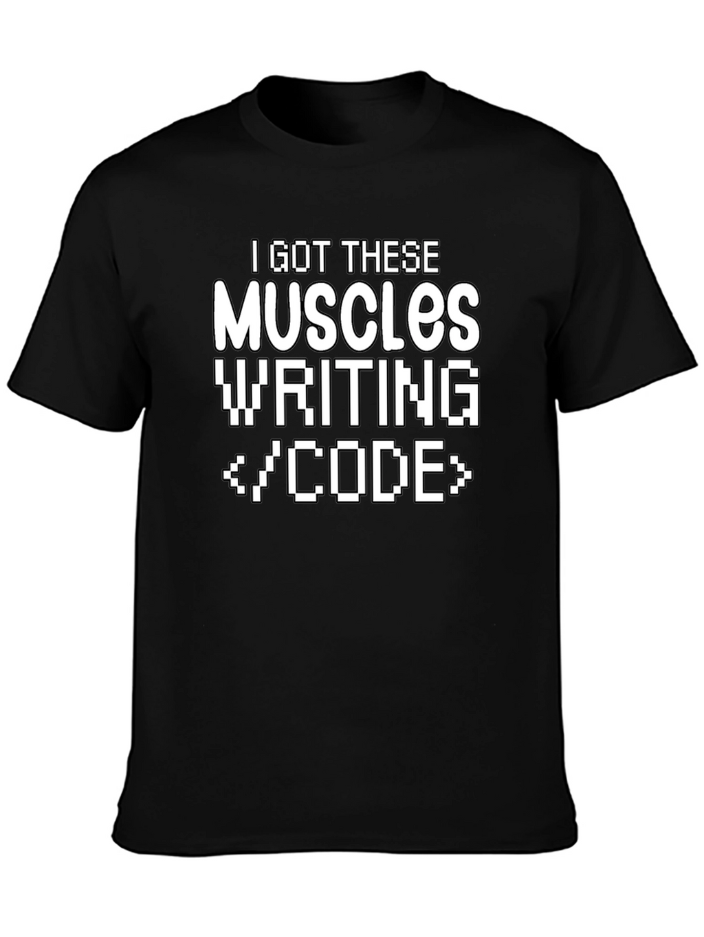 Code Muscles T-Shirt - Funny Programmer Tee