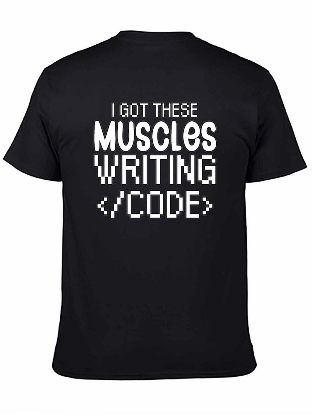 Code Muscles T-Shirt - Funny Programmer Tee