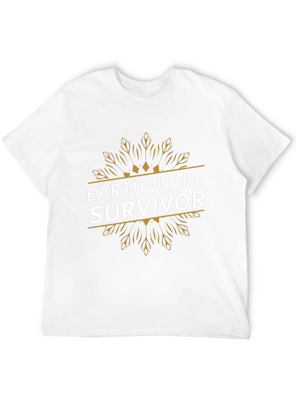 Earthquake Survivor Graphic T-Shirt - Black