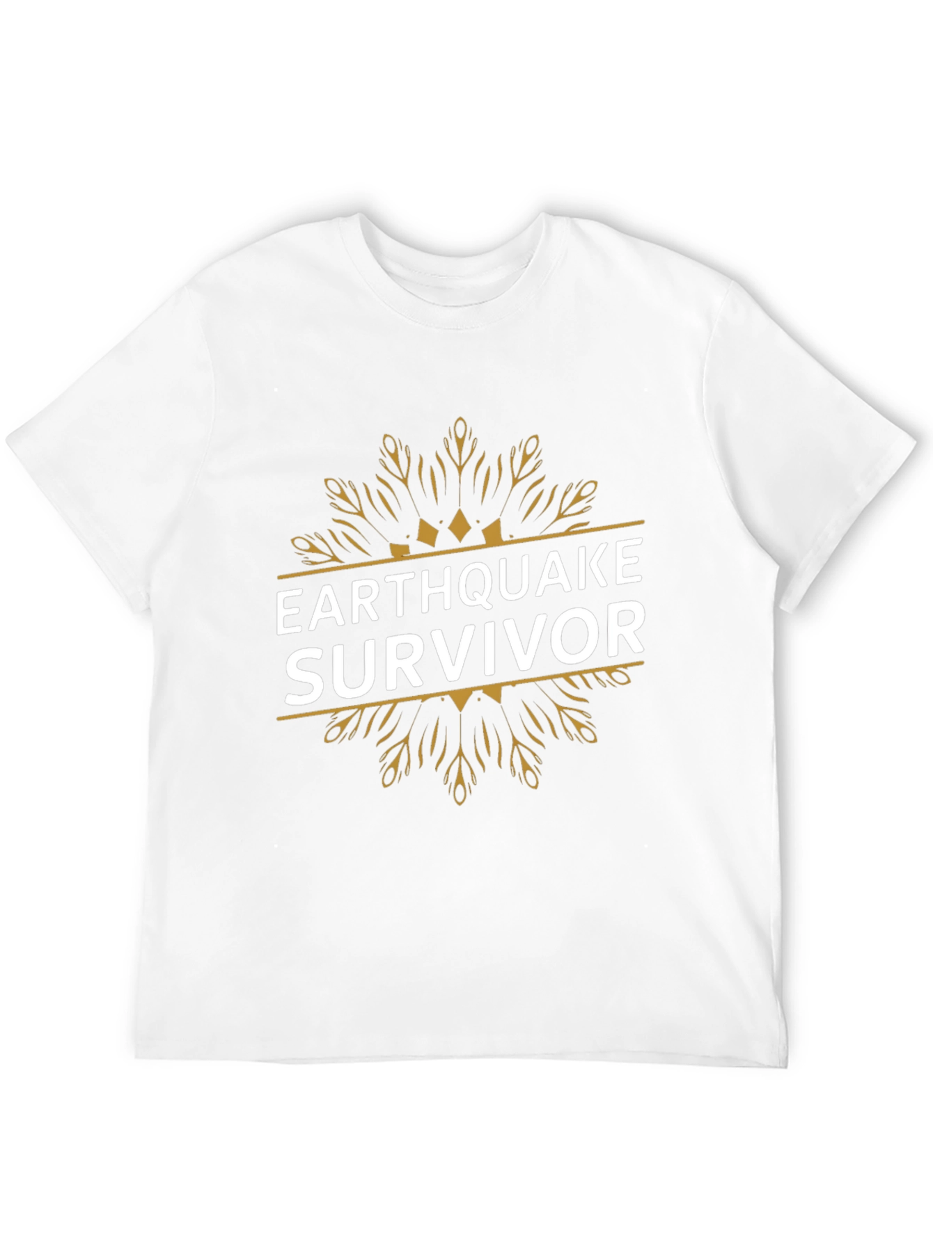 Earthquake Survivor Graphic T-Shirt - Black