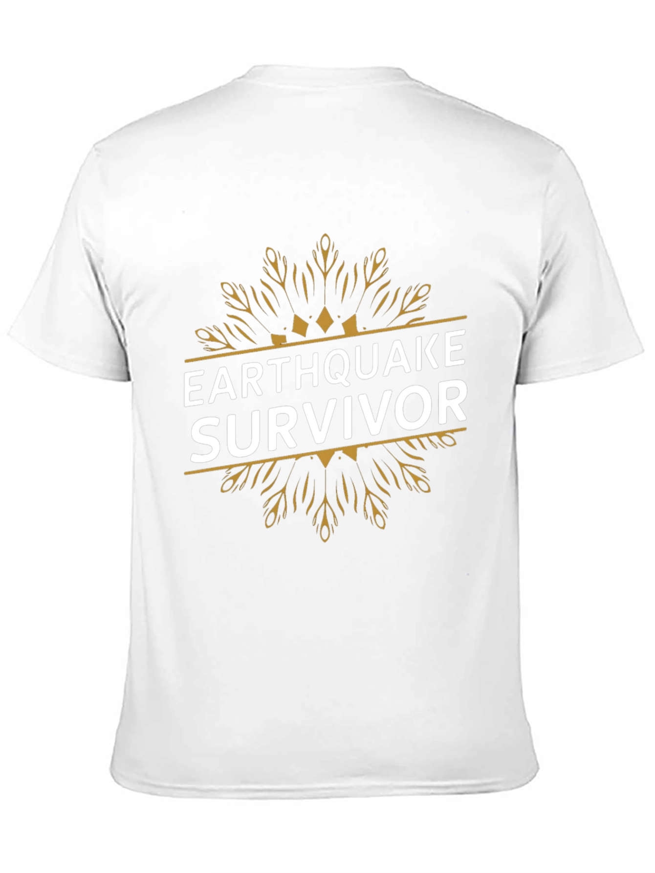 Earthquake Survivor Graphic T-Shirt - Black