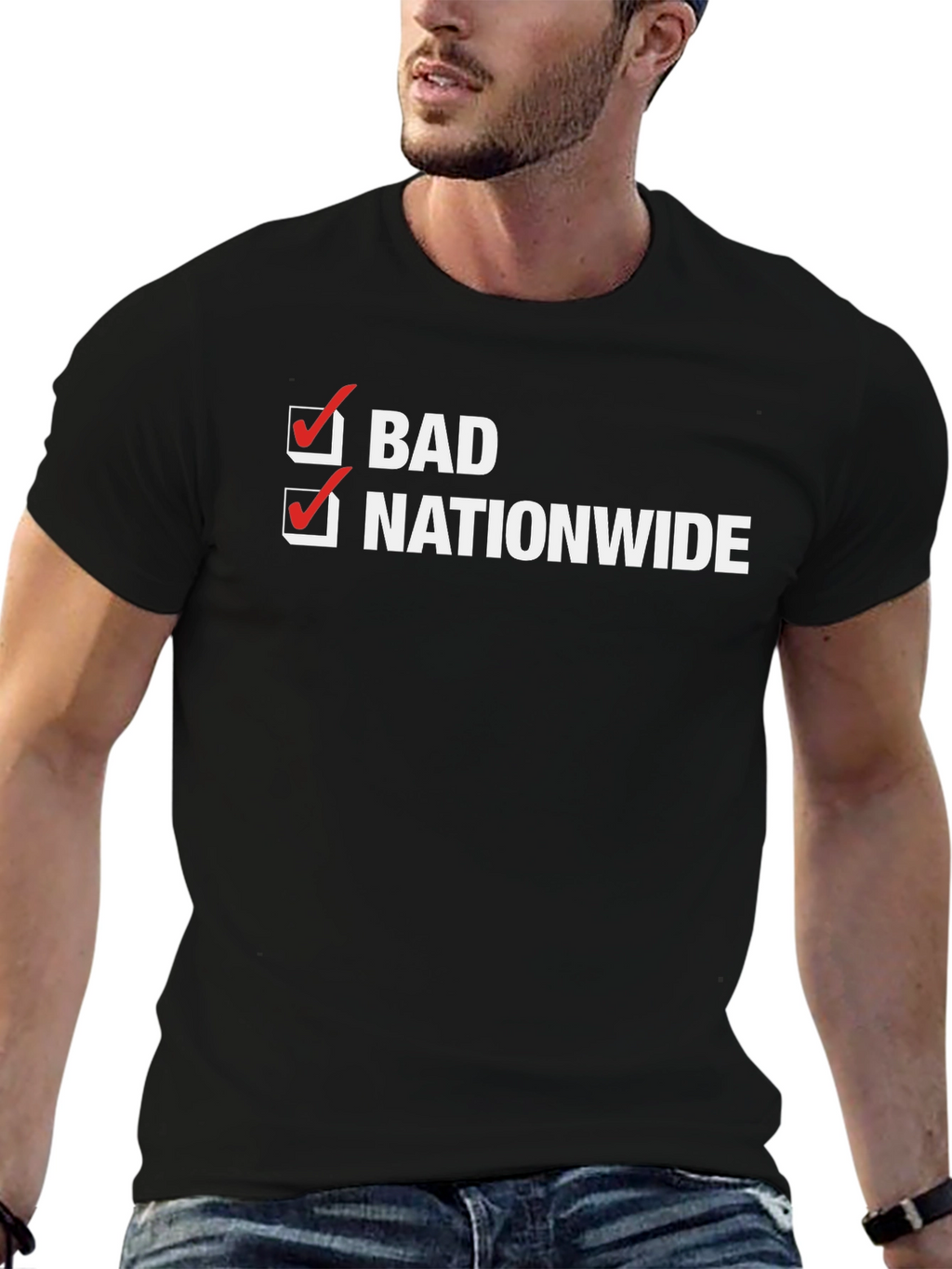 Bad Nationwide Graphic T-Shirt