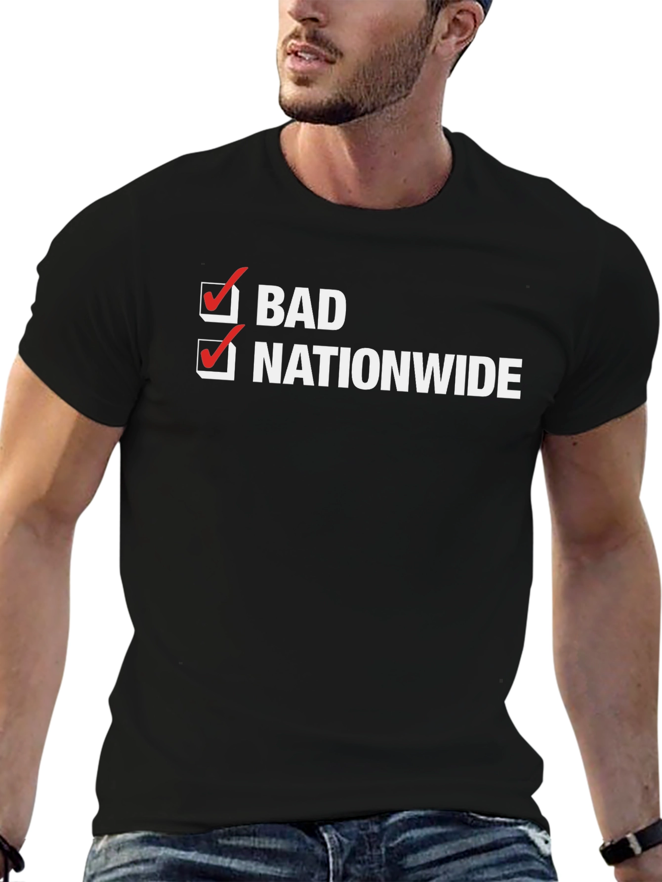 Bad Nationwide Graphic T-Shirt