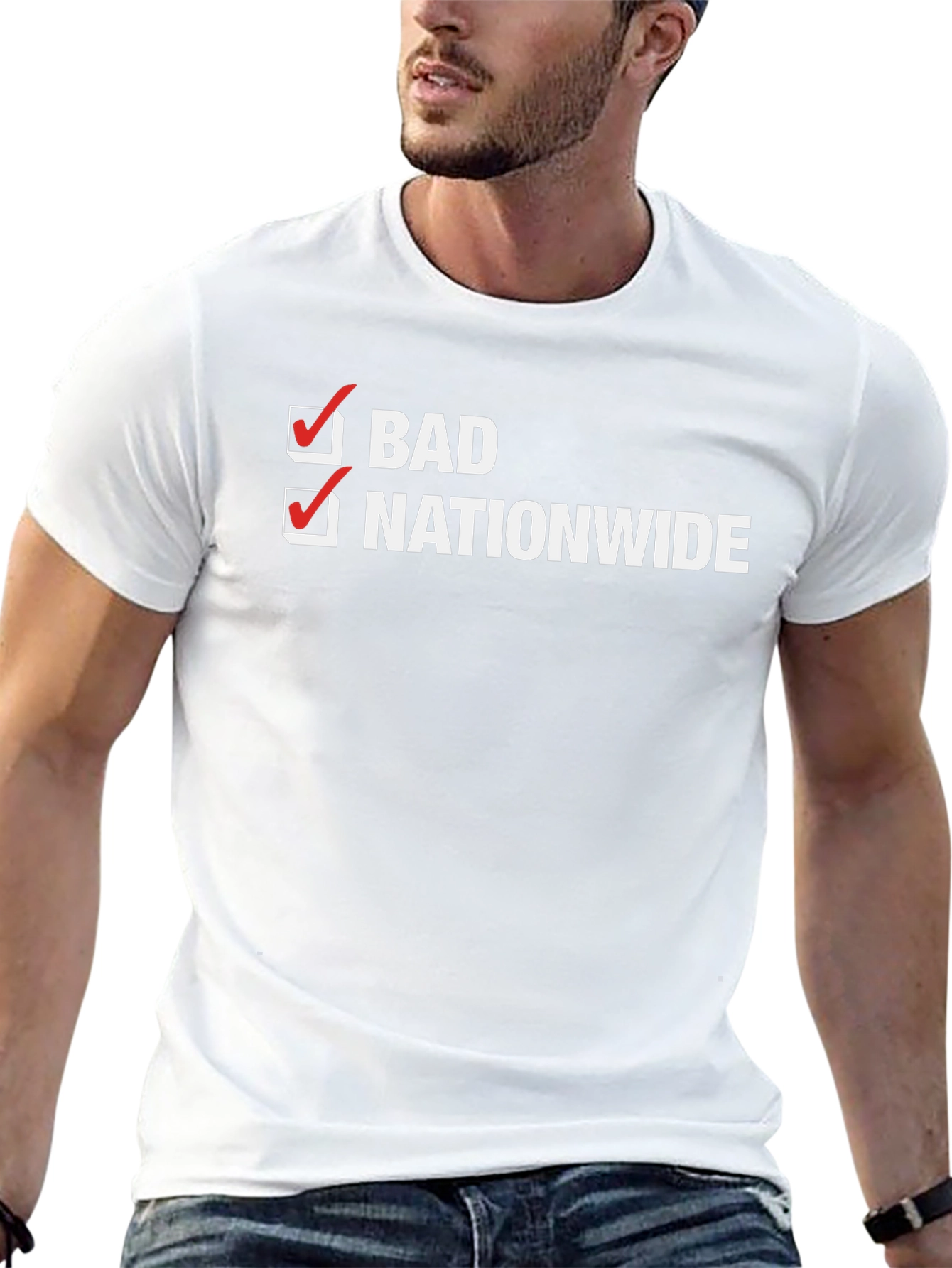 Bad Nationwide Graphic T-Shirt