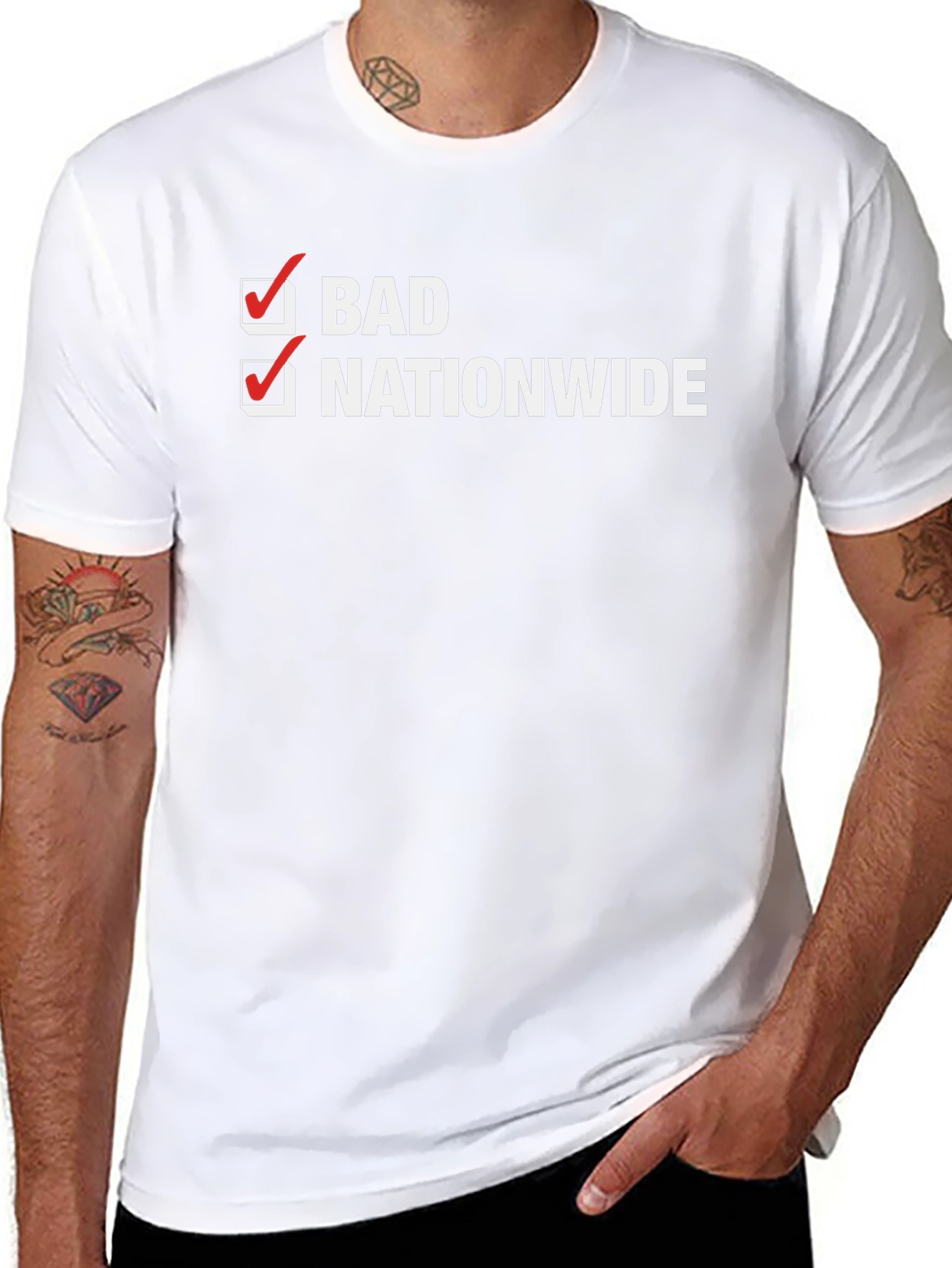 Bad Nationwide Graphic T-Shirt