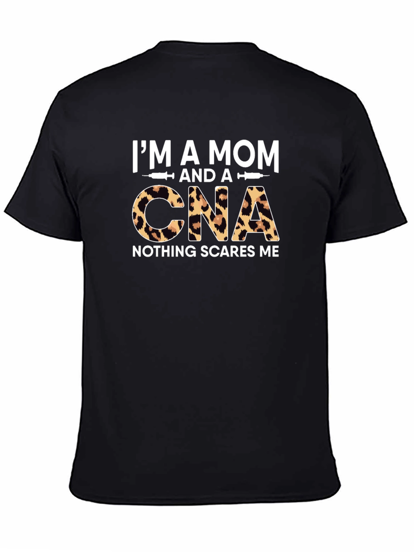 Im a Mom and a CNA T-Shirt Leopard Print