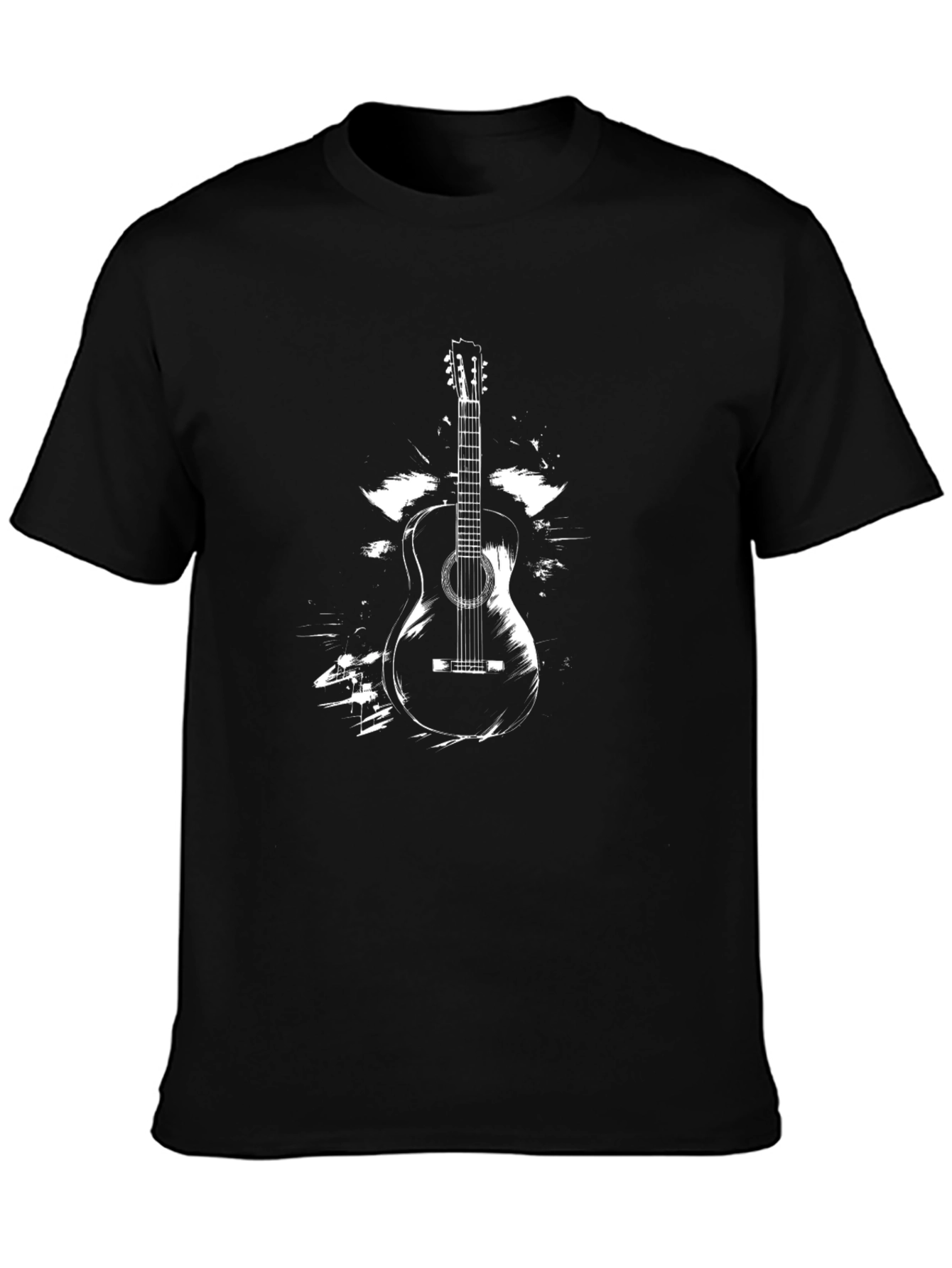 Guitar Graphic Tee - Classic Music Lover