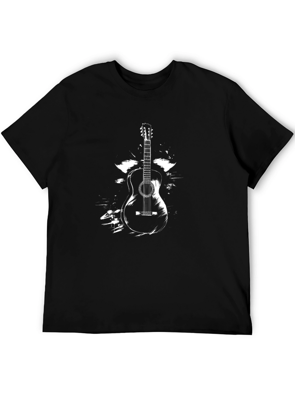 Guitar Graphic Tee - Classic Music Lover