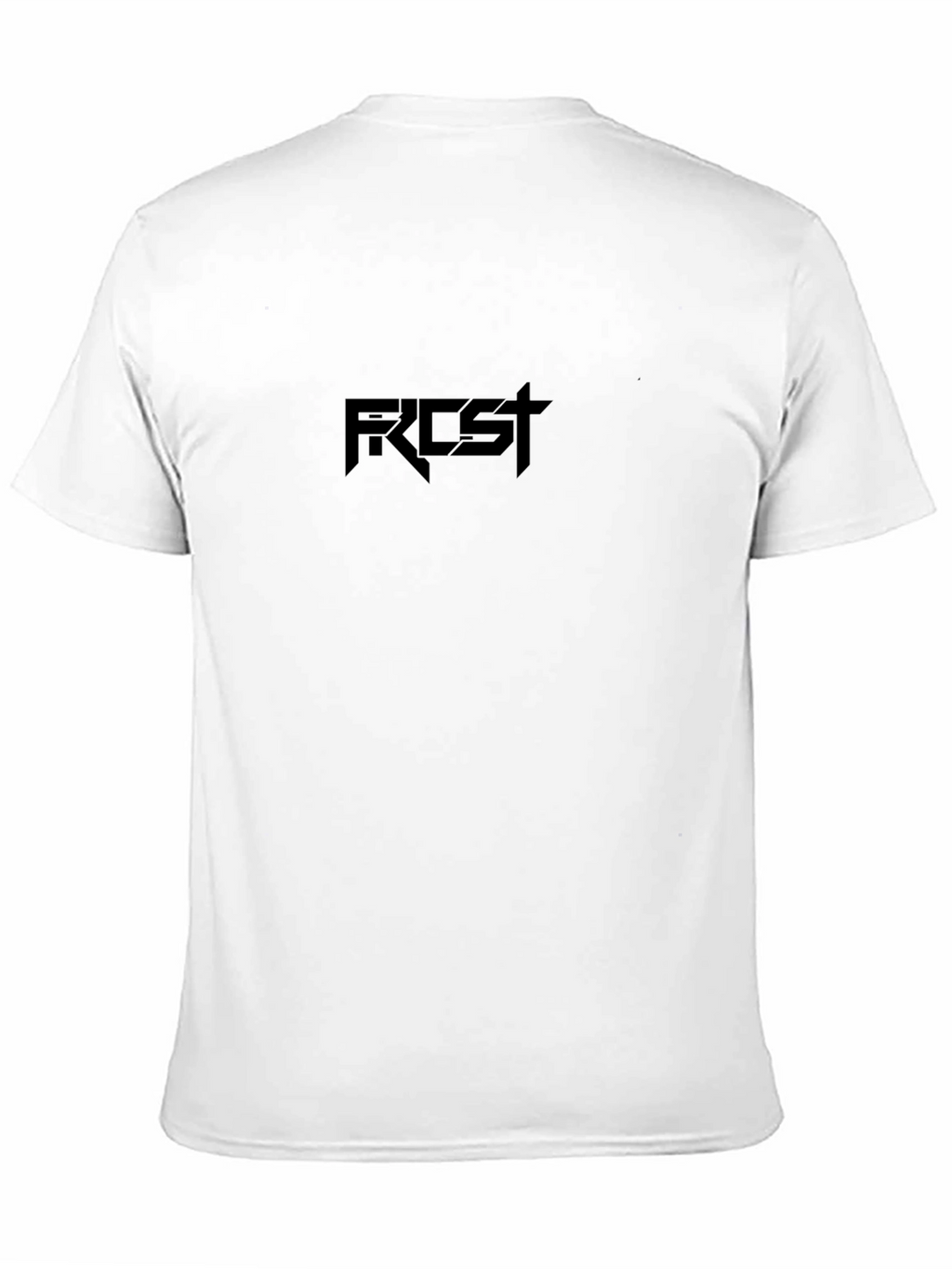 Mens Black T-Shirt with Priest Graphic