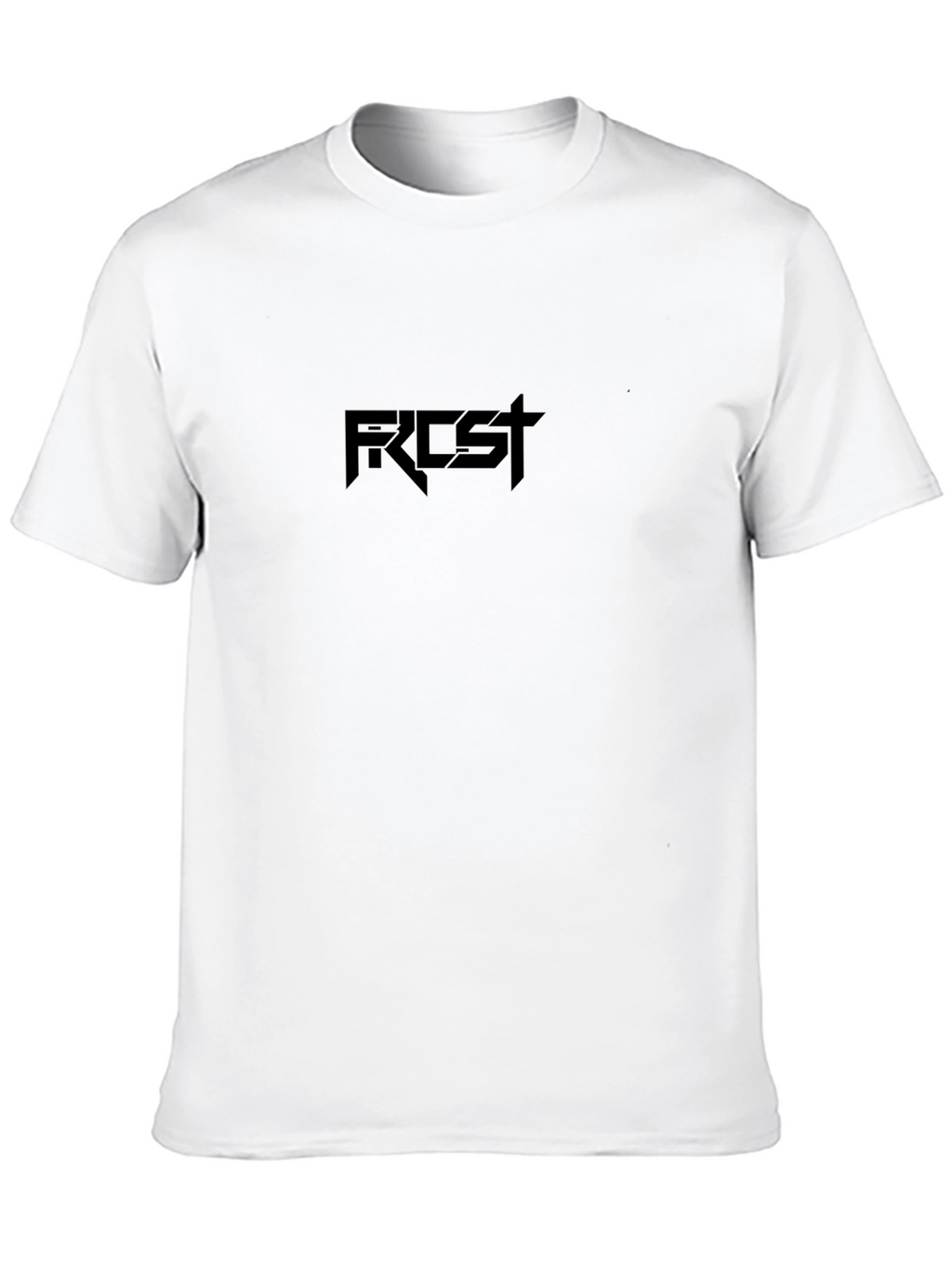 Mens Black T-Shirt with Priest Graphic