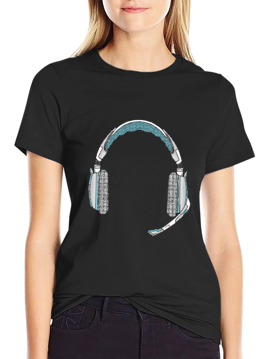 Gaming Headset T-Shirt - Gamer Style