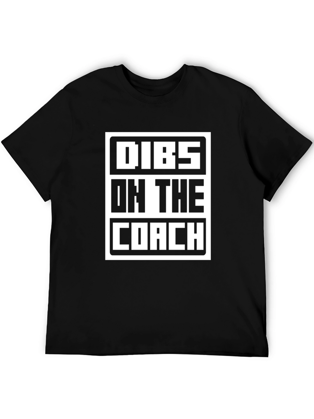Dibs on the Coach Graphic Tee - Black