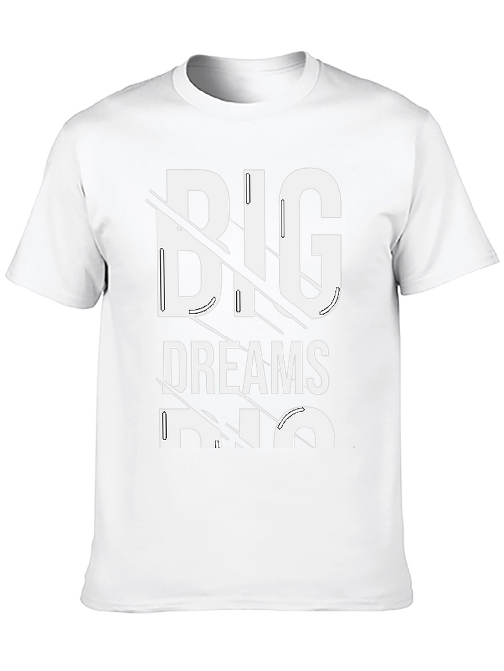 Big Dreams T-Shirt: Stylish Slogan Tee
