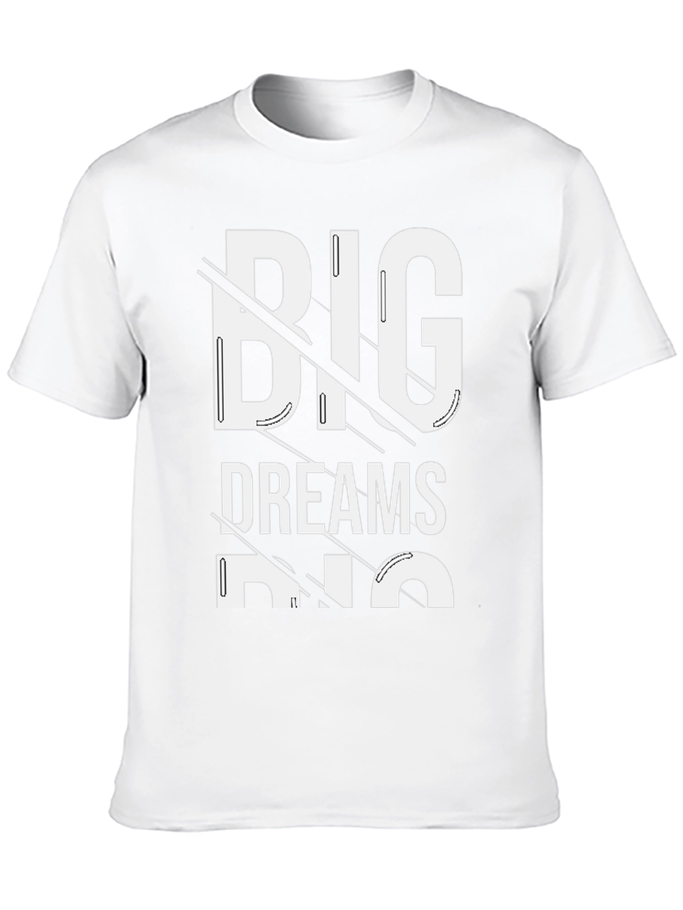 Big Dreams T-Shirt: Stylish Slogan Tee