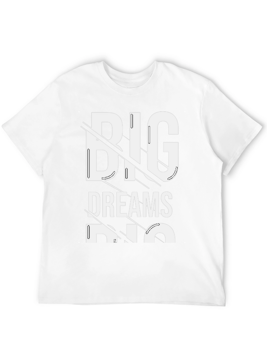 Big Dreams T-Shirt: Stylish Slogan Tee