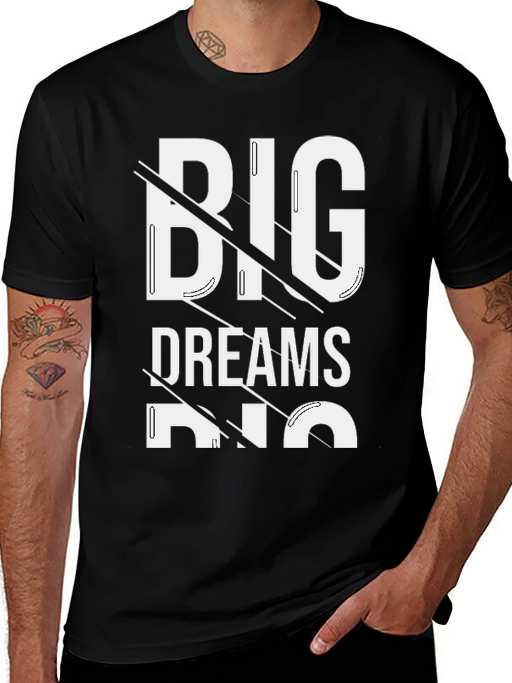 Big Dreams T-Shirt: Stylish Slogan Tee