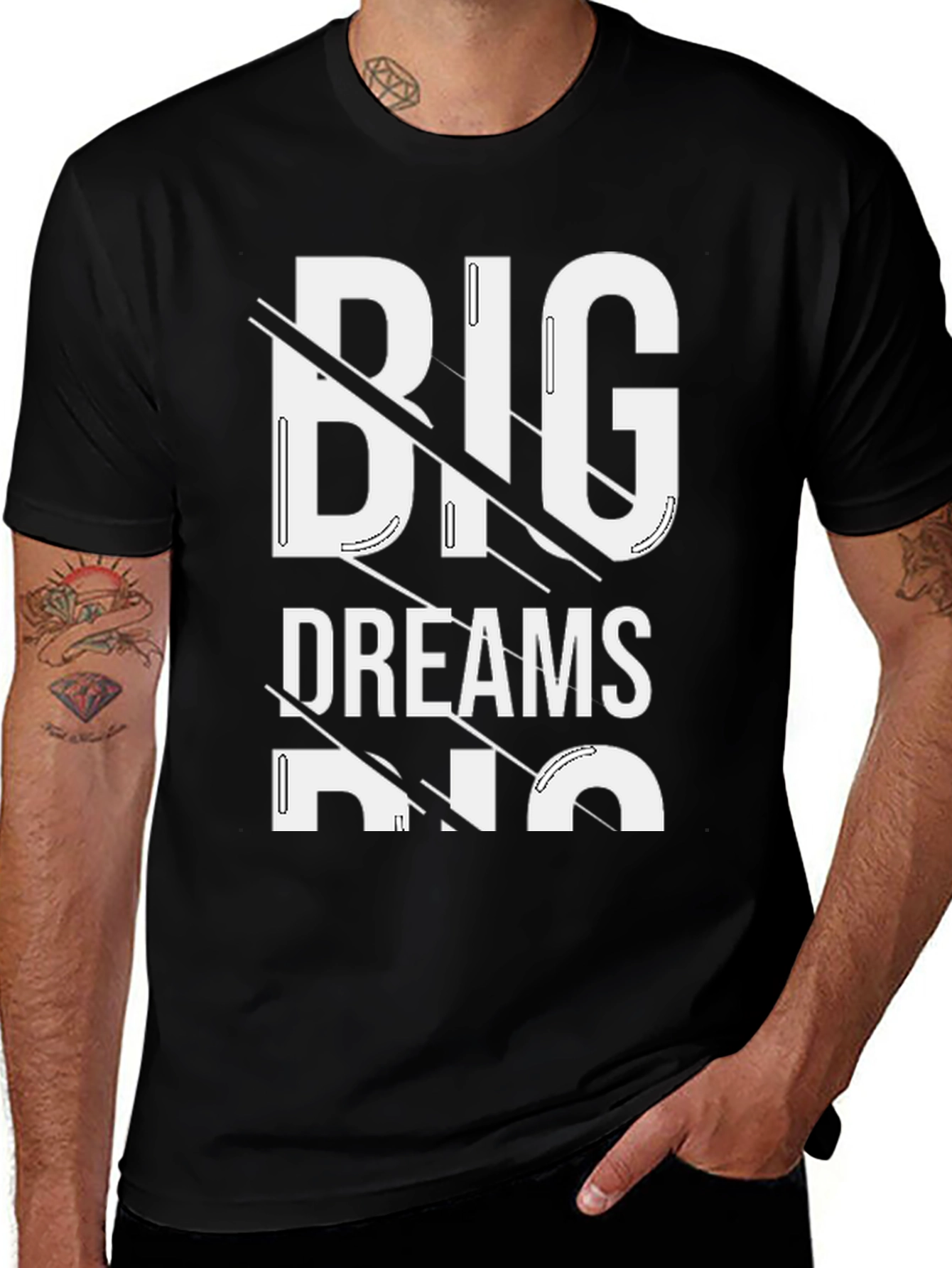 Big Dreams T-Shirt: Stylish Slogan Tee