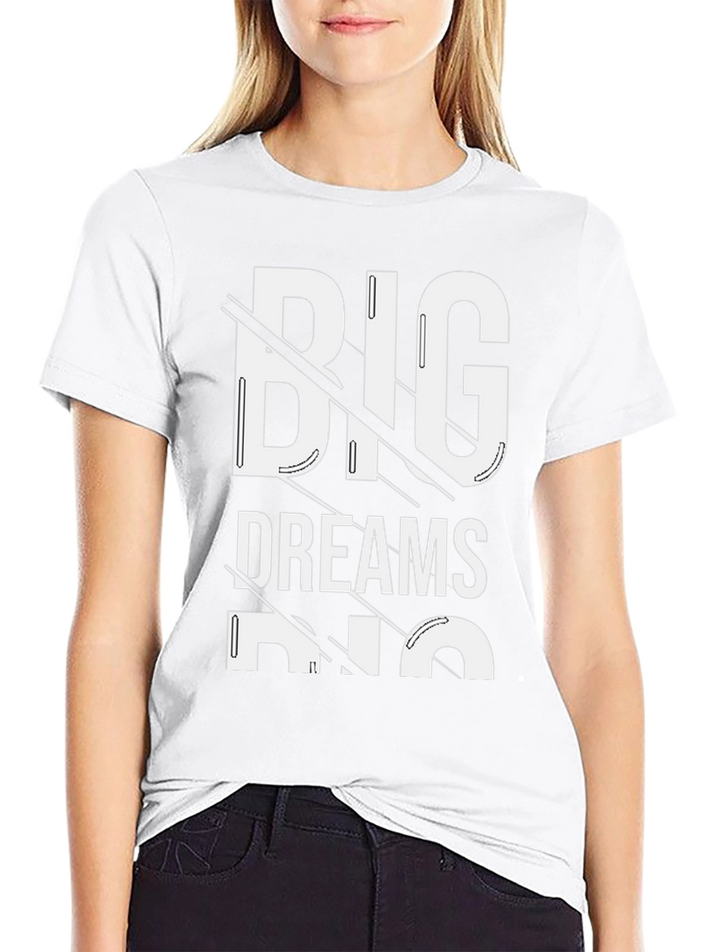 Big Dreams T-Shirt: Stylish Slogan Tee