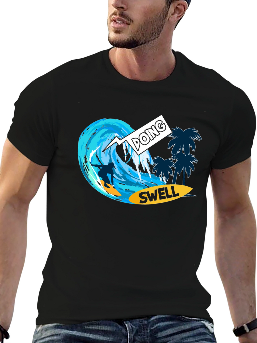 Doing Swell Surfer T-Shirt