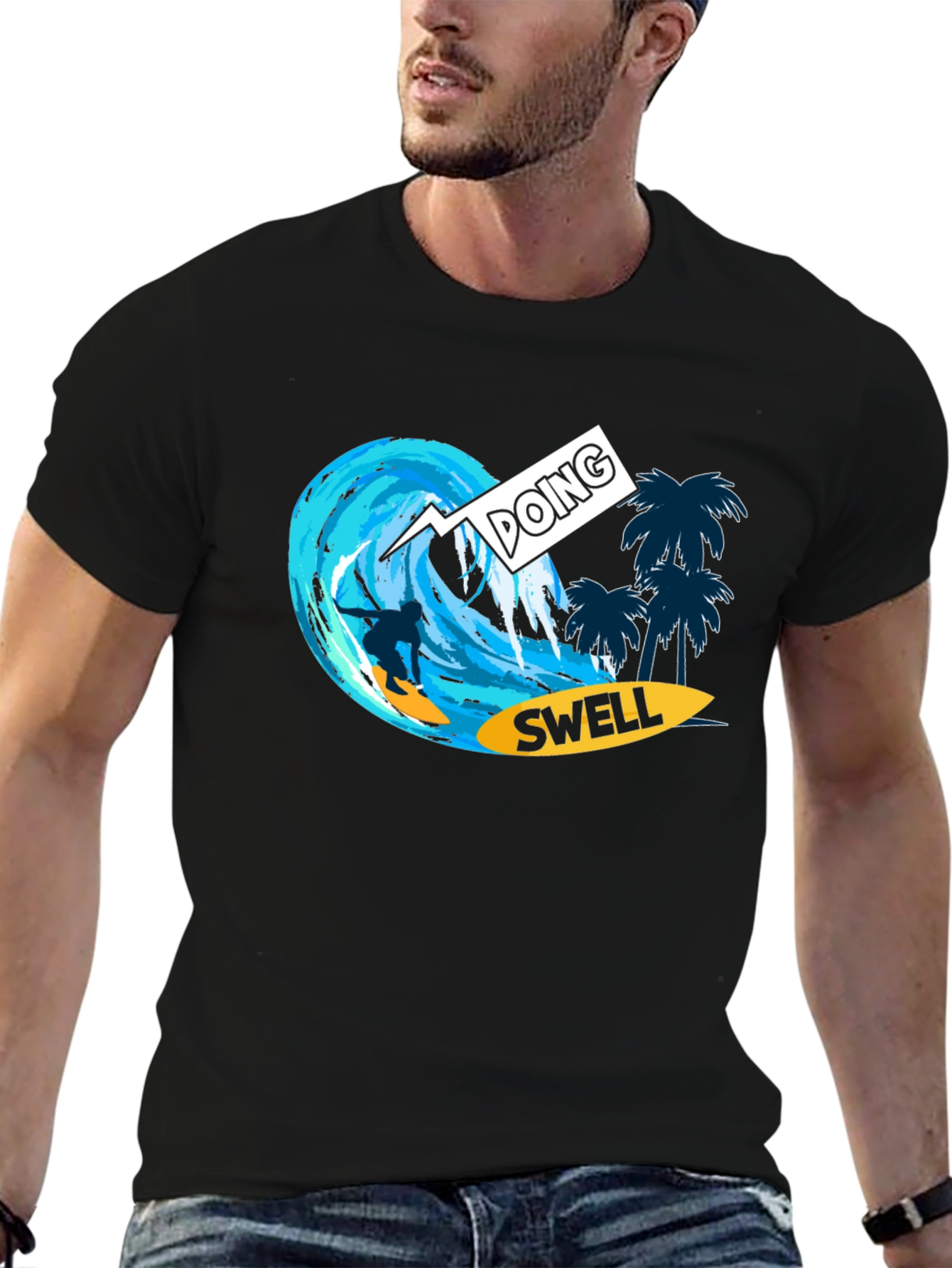 Doing Swell Surfer T-Shirt