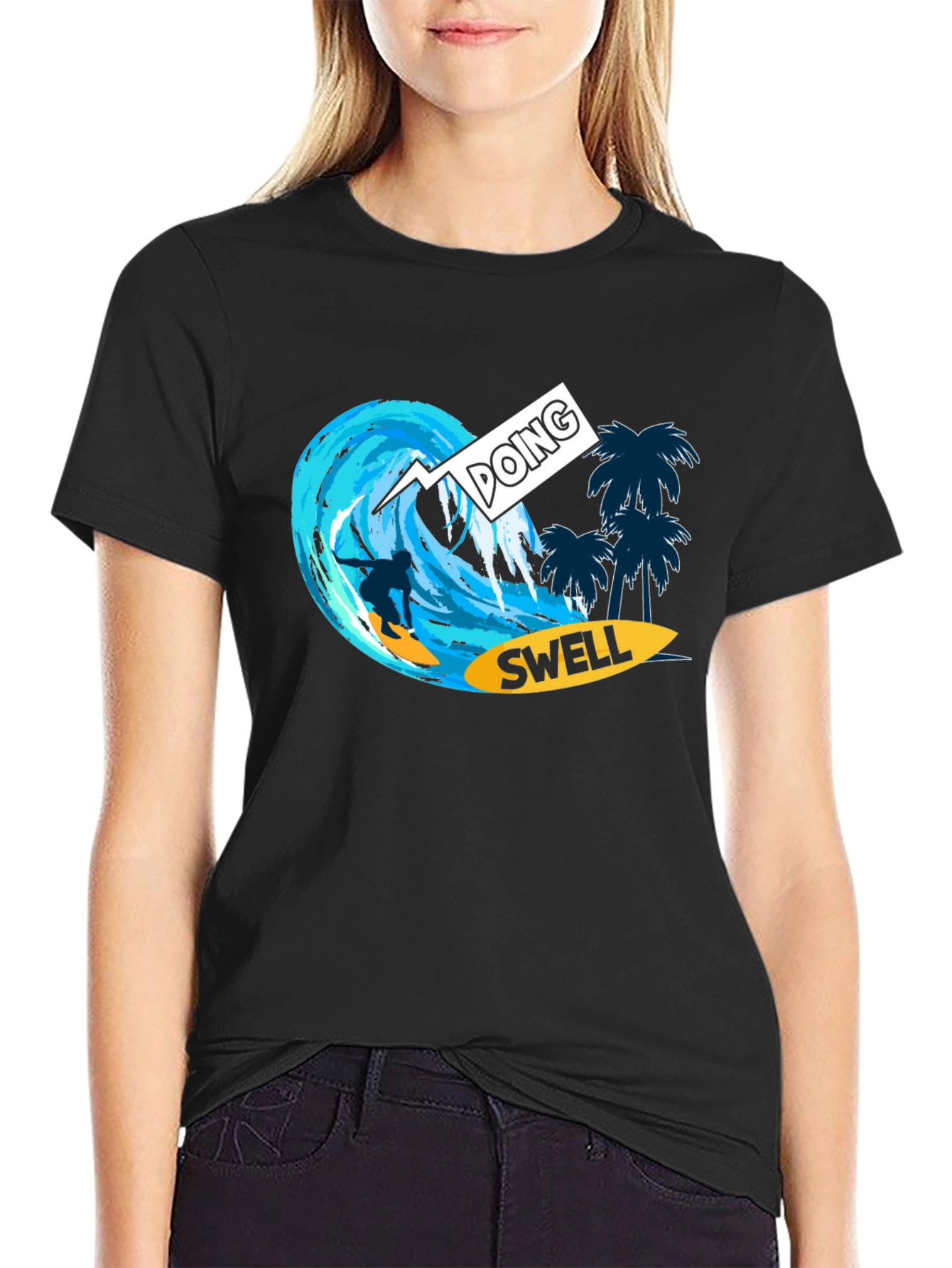 Doing Swell Surfer T-Shirt