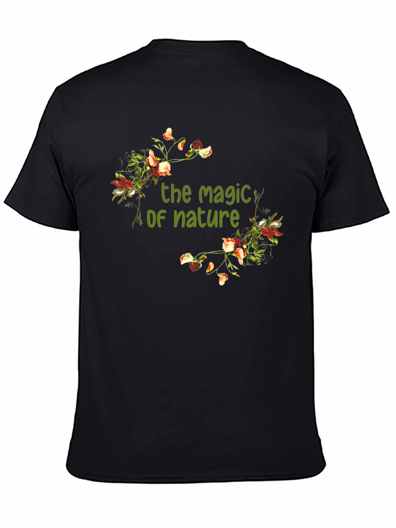 Magic of Nature Floral Print T-Shirt