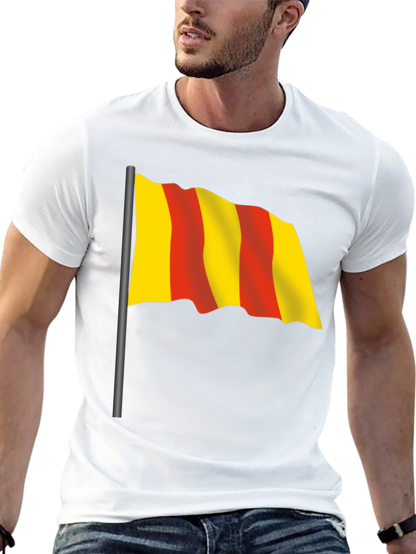 Catalan Flag T-Shirt - Viva Catalunya Tee