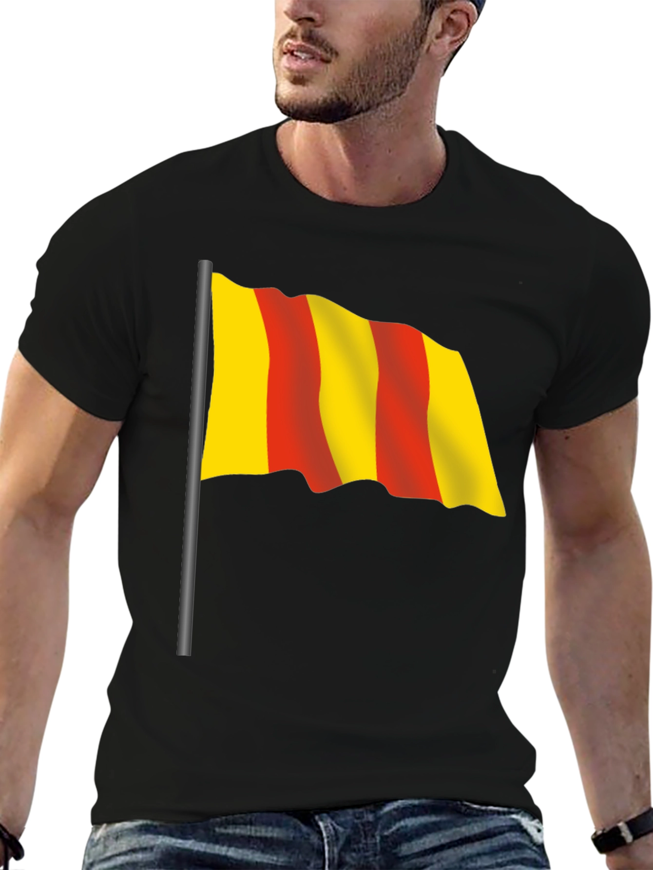 Catalan Flag T-Shirt - Viva Catalunya Tee