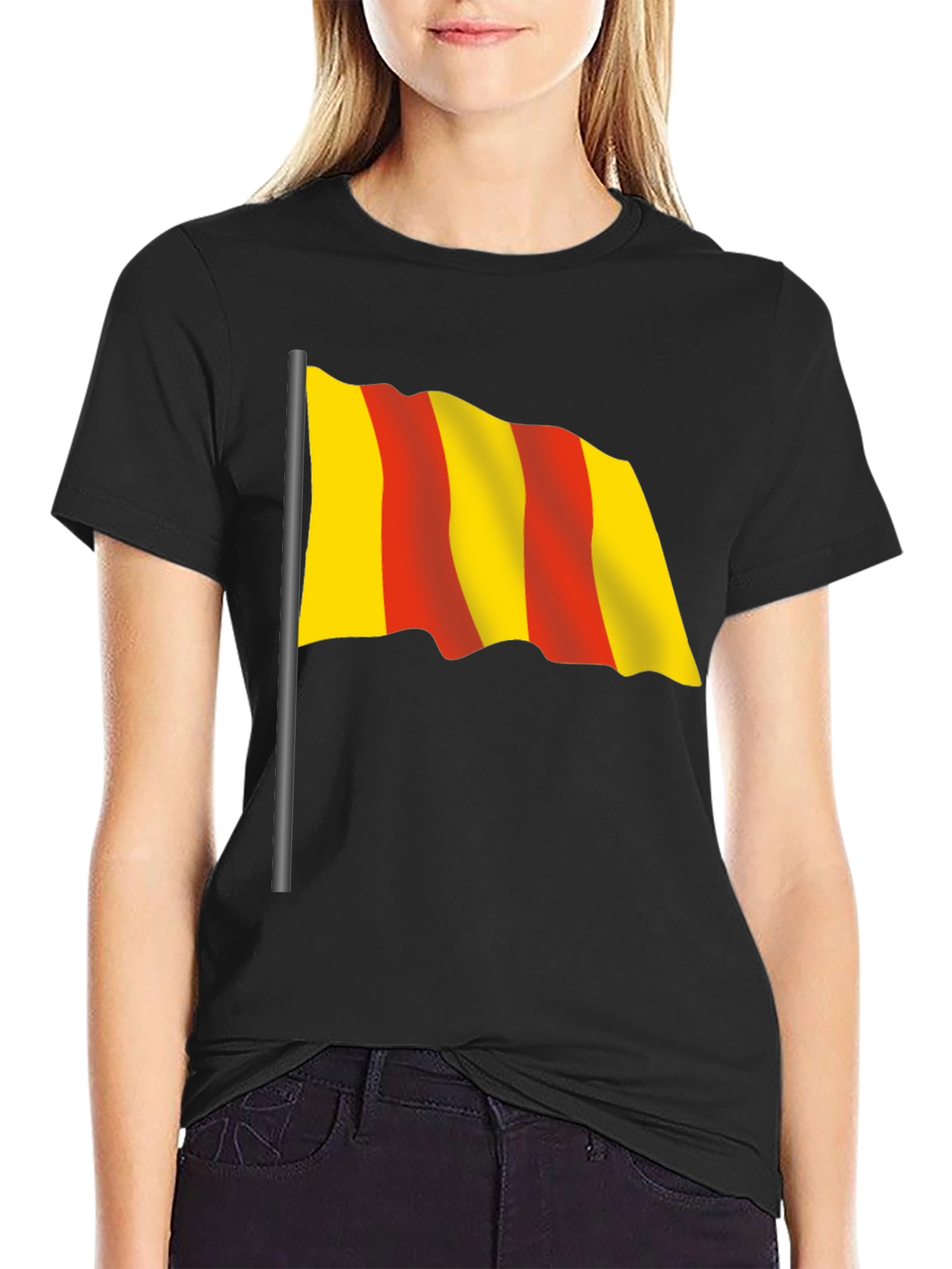 Catalan Flag T-Shirt - Viva Catalunya Tee