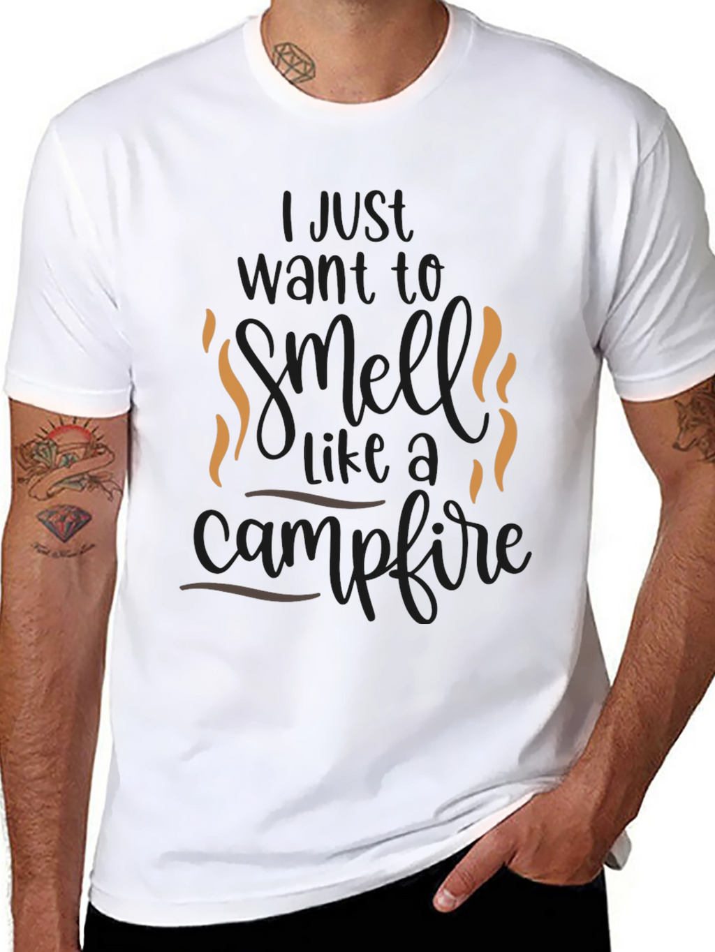 Campfire Smell Graphic Tee