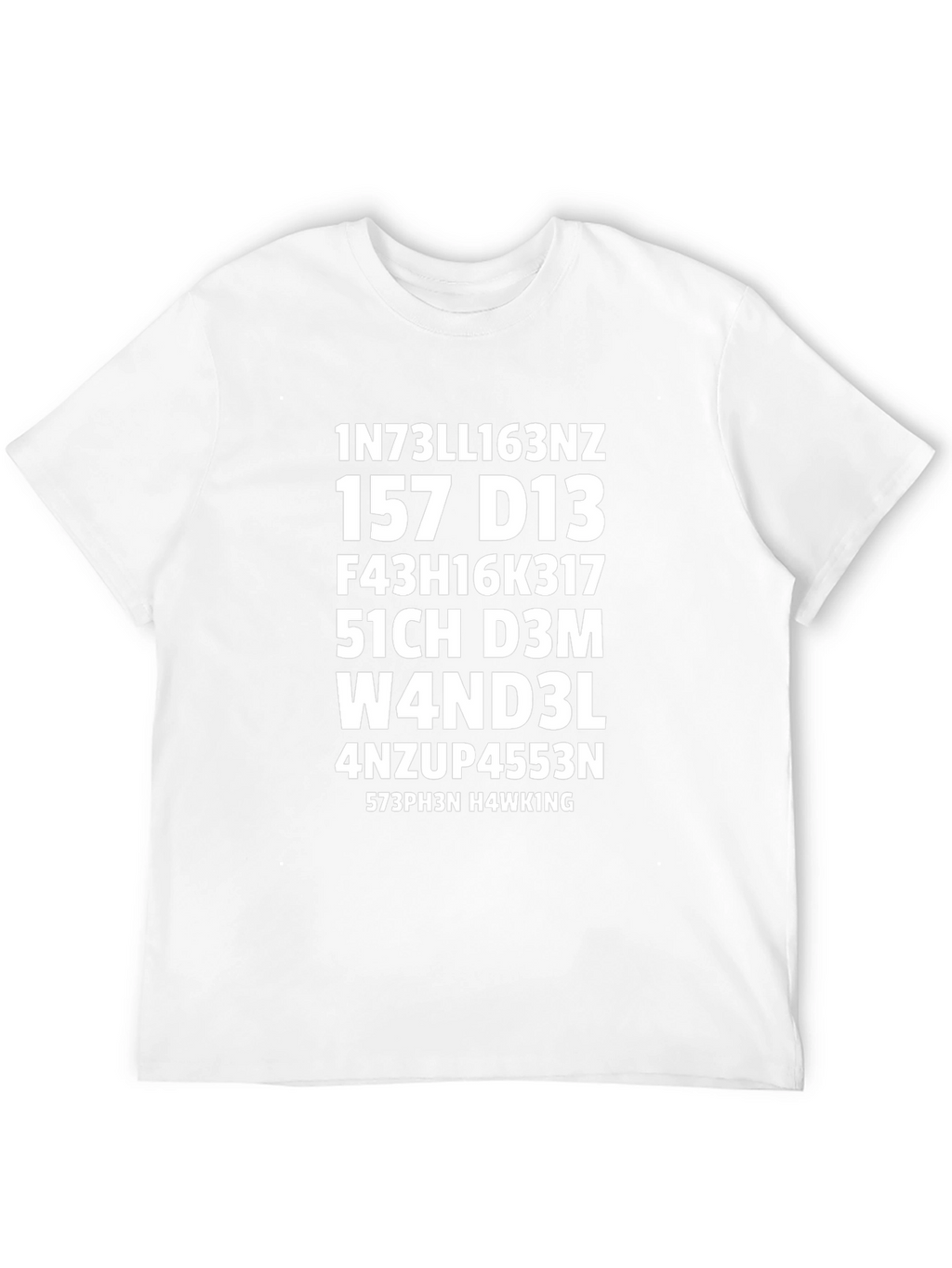 Intelligent Design T-Shirt - Novelty Geek Tee