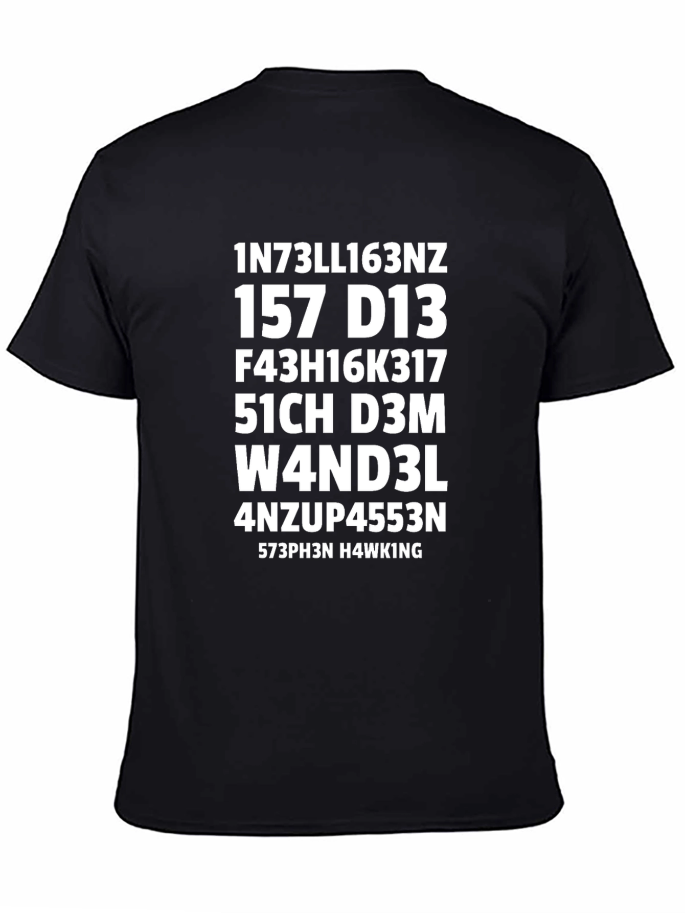 Intelligent Design T-Shirt - Novelty Geek Tee